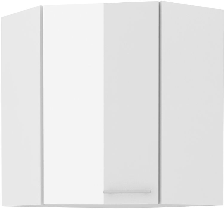 Obrázok z Lara White rohová skrinka 58x58 GN-72 1F