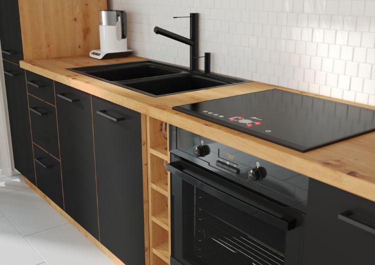 Obrázok z MODENA rohová skrinka 58x58 GN-72 1F