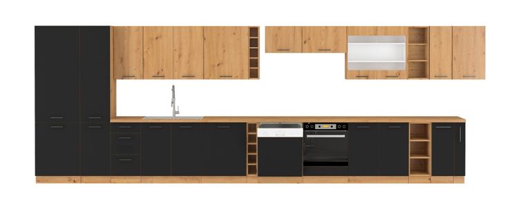 Obrázok z MODENA rohová skrinka 58x58 GN-72 1F