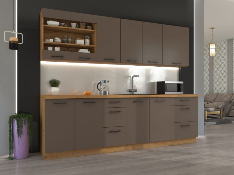 Obrázok z BOLONIA skrinka na rúru a mikrovlnku 60 DPM-210 2F